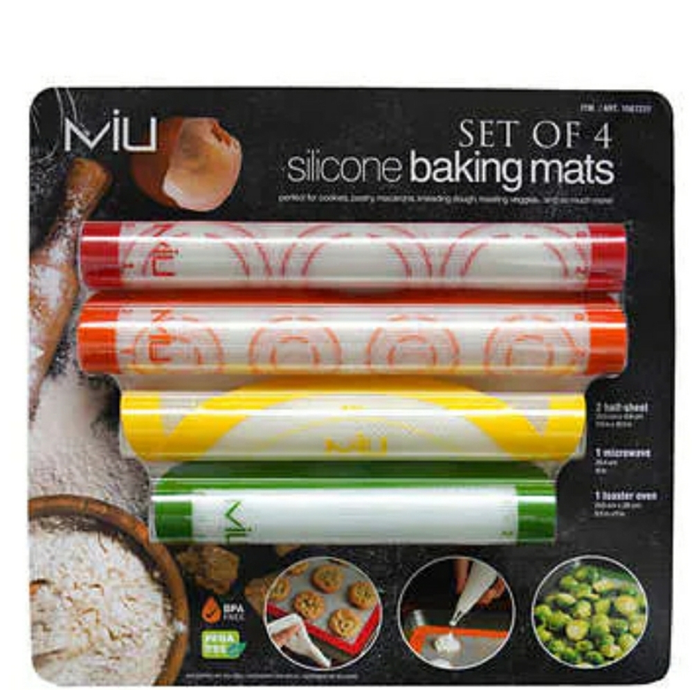 Miu set of 4 silicone baking mat